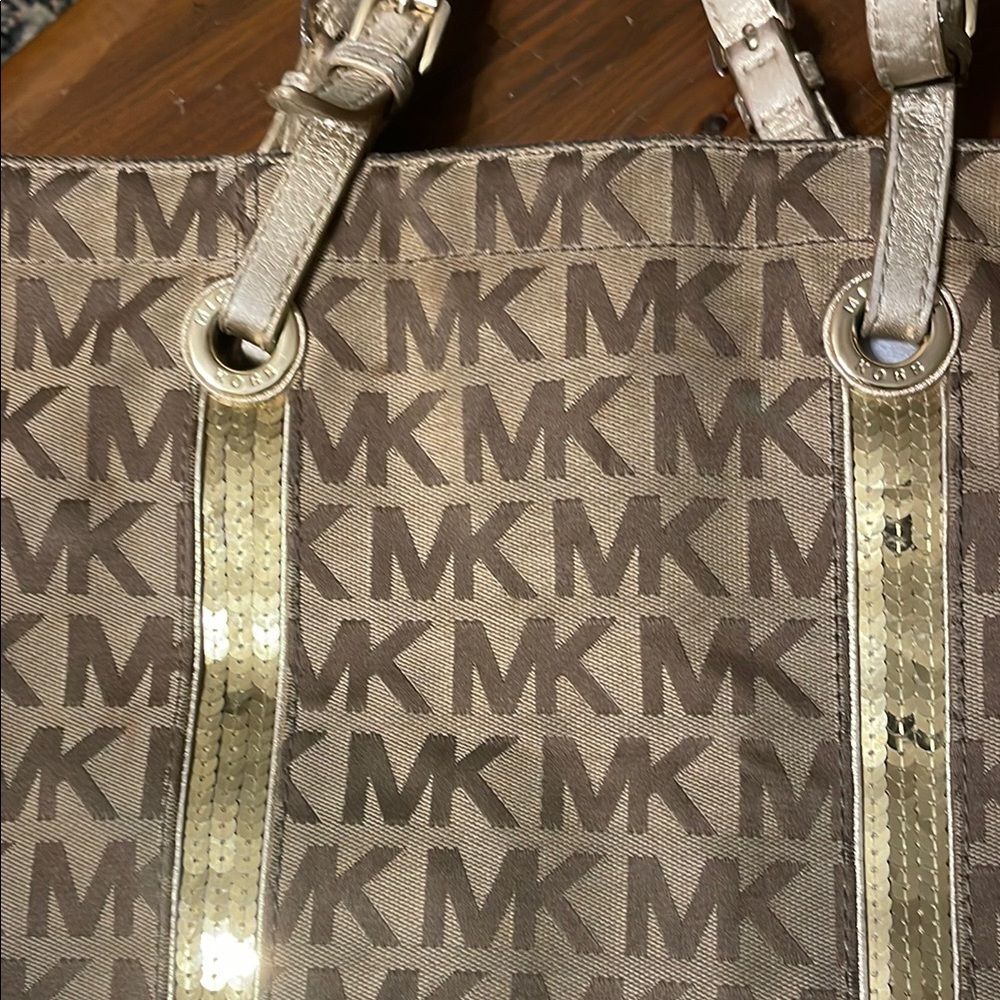 Michael Kors Brown Tote Bag - Picture 3 of 13